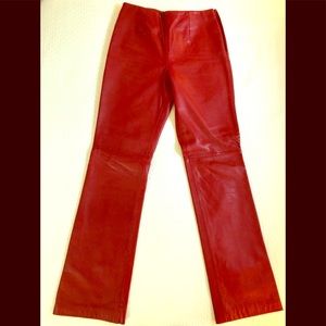 Etcetera leather pants